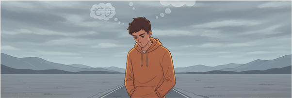 Illustration of fatalistic thinking